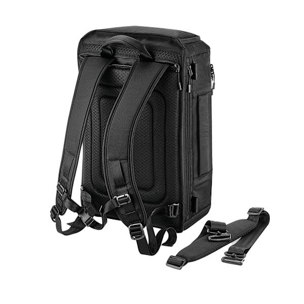 Quadra 72 Timmars Weekendryggsäck Storlek One Pitch Black Pitch Black One Size