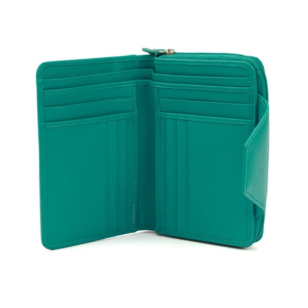Eastern Counties Leather Lois Plain Purse One Size Turkos Turquoise One Size
