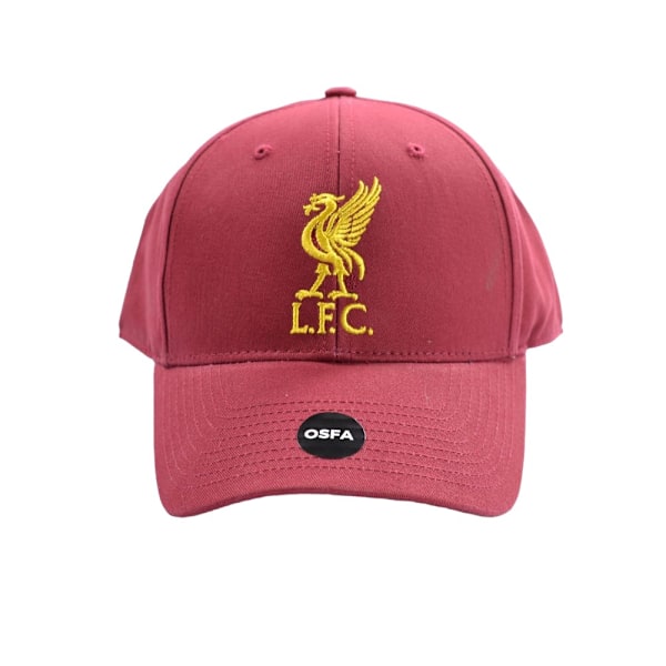 Liverpool FC Mass Basic Liver Bird Cap One Size Mörk Röd Dark Red One Size