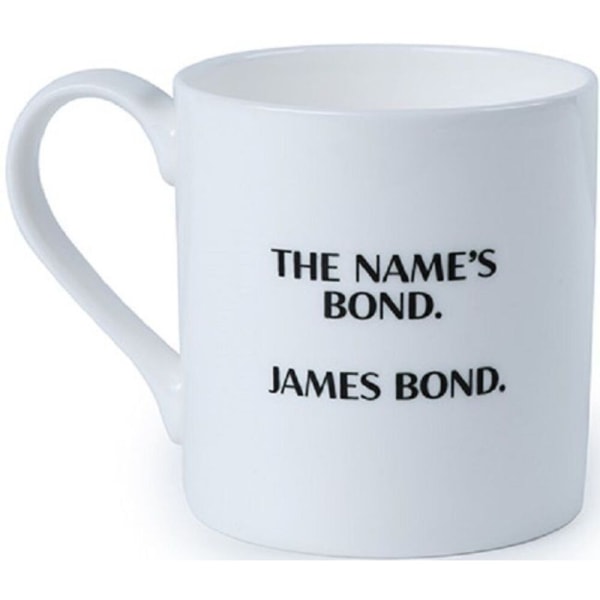 James Bond The Name´s Bond-mugg One Size Vit White One Size