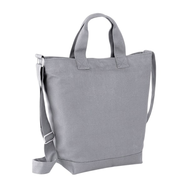 Bagbase Canvas Axelväska One Size Ljusgrå Light Grey One Size