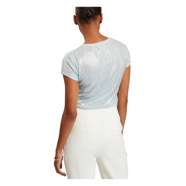 Ted Baker Dam/Dam Metallic Regular T-shirt 8 UK Ljusblå Light Blue 8 UK