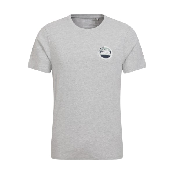 Mountain Warehouse Herr Circle Mountain T-shirt S Grå Grey S