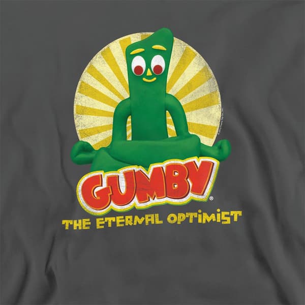 Gumby Unisex Vuxen Optimist Sweatshirt M Kolgrå Charcoal M