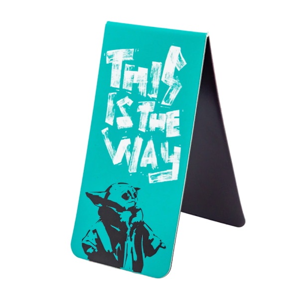 Star Wars The Mandalorian This Is The Way Magnetisk Bokmärke En Blue/White/Black One Size