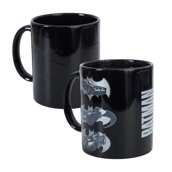 Batman Värmekänslig Mugg One Size Svart Black One Size