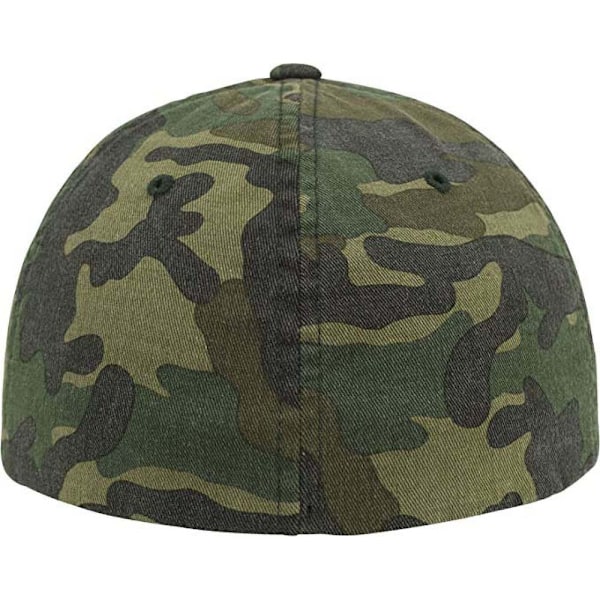 Flexfit Garment Washed Camo Baseball Cap (2-pack) L/XL Grön Green Camo L/XL