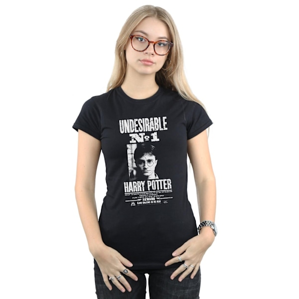 Harry Potter Dam/Kvinnor Oönskade Nr 1 Bomull T-shirt L B Black L