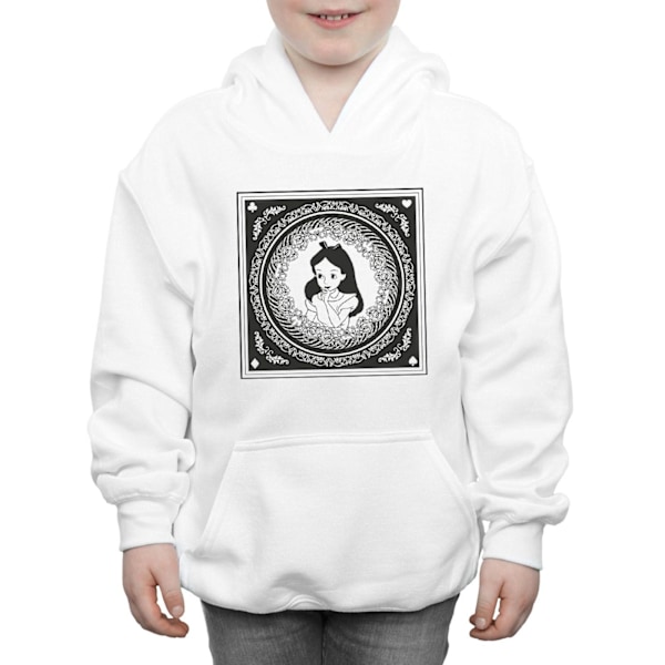 Disney Boys Alice In Wonderland Box Hoodie 9-11 År Vit White 9-11 Years