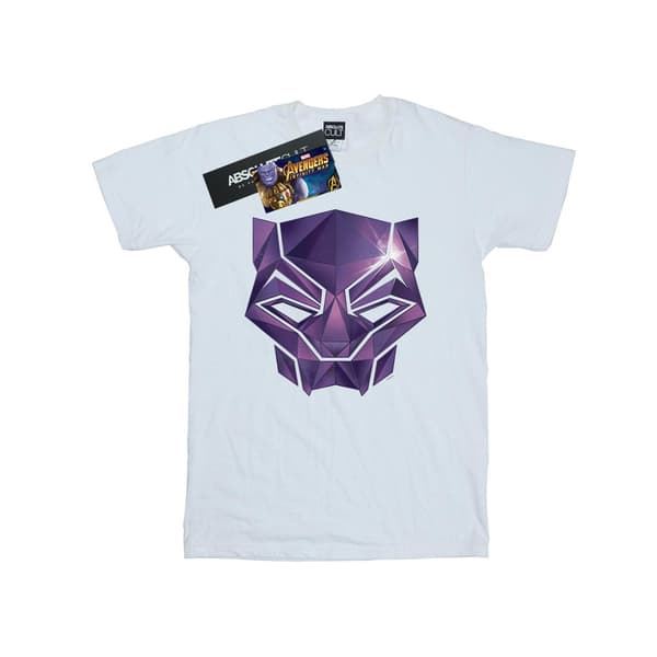 Marvel Dam/Kvinnor Avengers Infinity War Black Panther Geomet White L