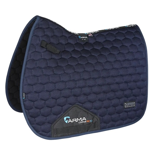 ARMA Mesh 3D Hästsadelpad 15in - 16.5in Marinblå Navy 15in - 16.5in