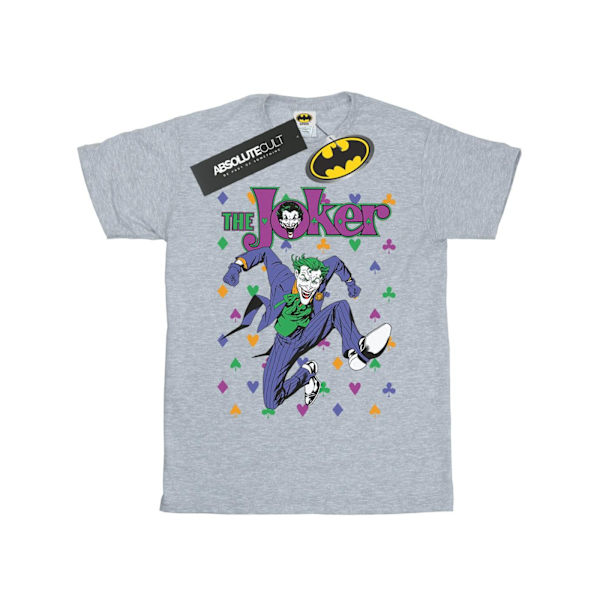 DC Comics Dam/Kvinnor Batman Joker Kort Jump Bomull Pojkvän Sports Grey M