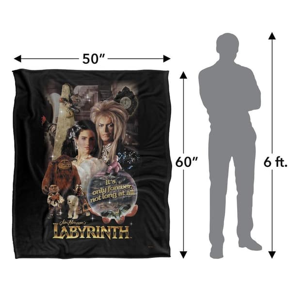 Labyrinth Only Forever Silky Soft Touch Filt En Storlek Multic Multicoloured One Size