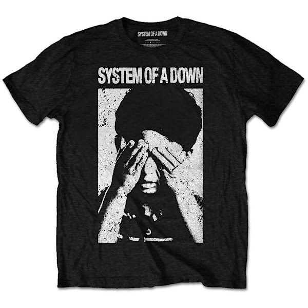 System Of A Down Unisex Vuxen See No Evil T-shirt Stor Svart Black L