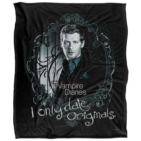 Vampire Diaries Jag Dejtar Bara Original Blanket One Size Multicol Multicoloured One Size