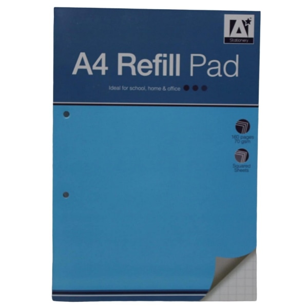 Anker Square Paper A4 Refill Pad One Size Blå/Vit Blue/White One Size