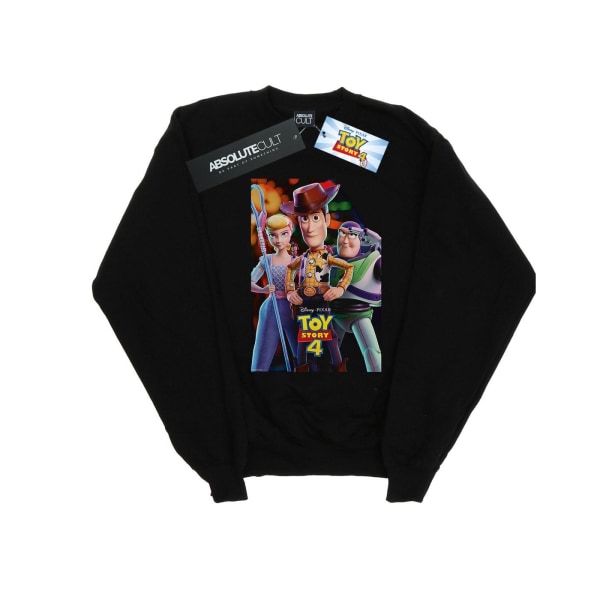 Disney Womens/Ladies Toy Story 4 Buzz Woody And Bo Peep affisch Black XXL