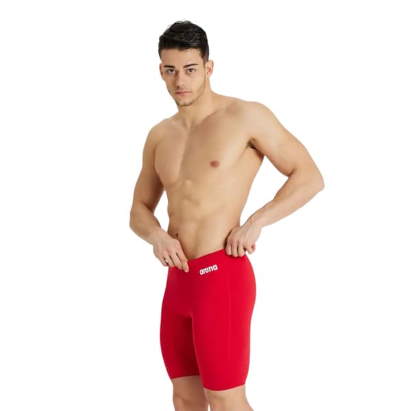 Arena Herr Solid Jammer Shorts 32R Röd/Vit Red/White 32R