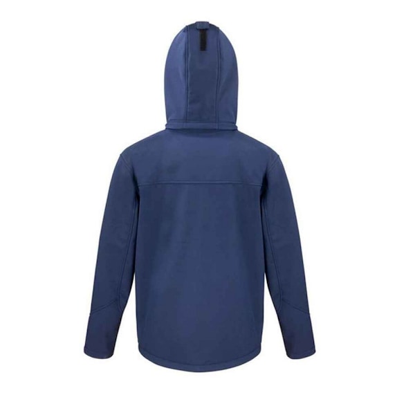 Result Core Herr Huvtröja Softshell Jacka XL Marinblå/Kunglig Blå Navy/Royal Blue XL