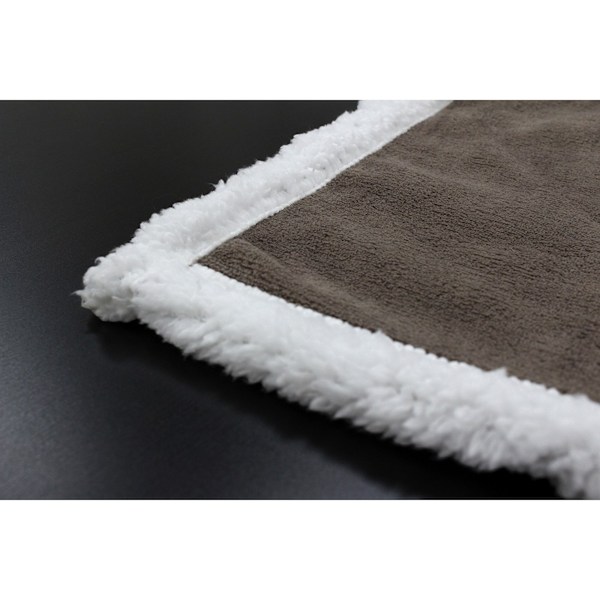 Riva Paoletti Luxe Sherpa Fleecefilt 127 x 152cm Mokka Mocha 127 x 152cm