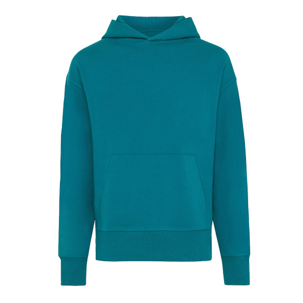 Iqoniq Unisex Vuxen Yoho Återvunnen Bomull Relaxed Fit Hoodie XXL Verdigris XXL
