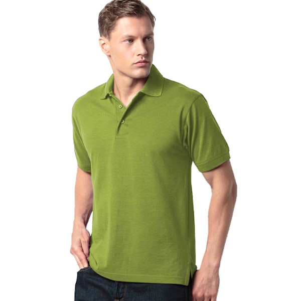 Kustom Kit Klassic Superwash Kortärmad Poloskjorta S Äpple Grön Apple Green S