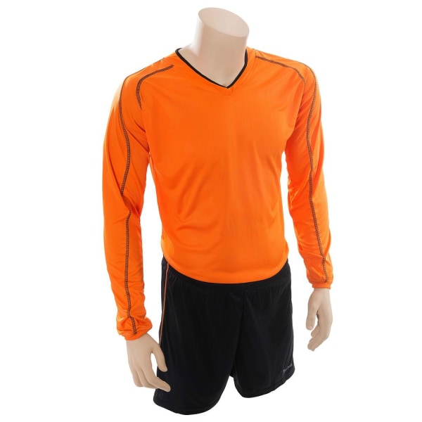 Precision Unisex Marseille T-shirt och shorts set XL Tangerine Tangerine/Black XL