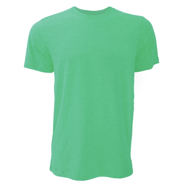 Canvas unisex jersey T-shirt med rund hals / kortärmad herr T-Sh Spring Green XS