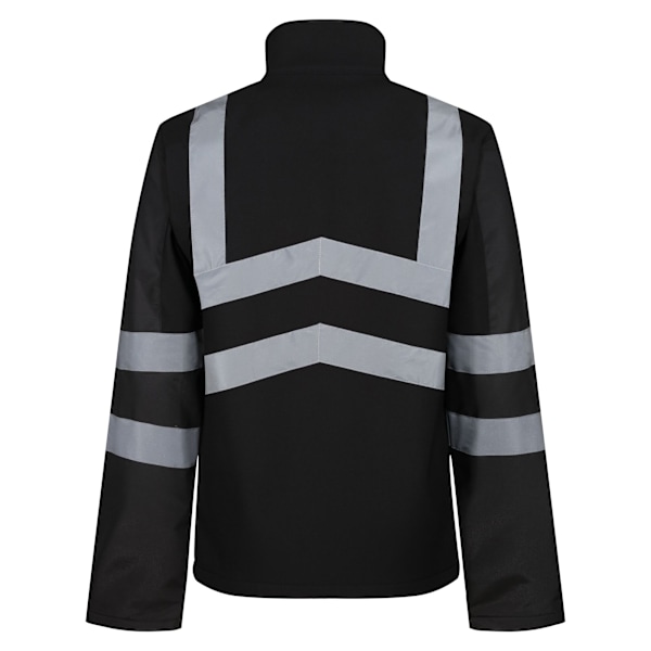 Regatta Ballistic Softshell High-Vis Jacka L Svart Black L