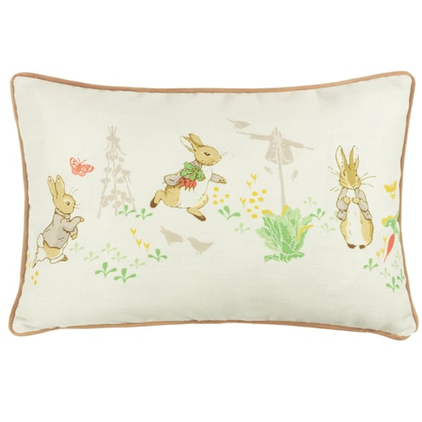 Peter Rabbit Klassiskt Rektangulärt Kuddfodral 35cm x 50cm Natu Natural 35cm x 50cm