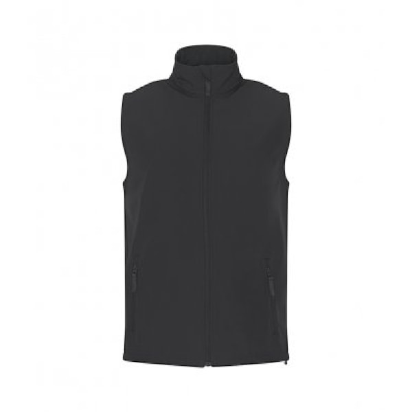 PRO RTX Mens Pro Soft Shell Gilet 3XL Charcoal Charcoal 3XL