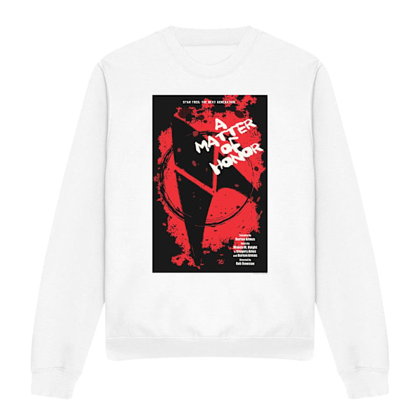 Star Trek Unisex Vuxen The Next Generation Säsong 2 Avsnitt 8 S White S