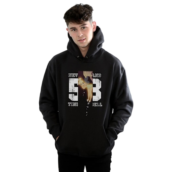 Disney Mens Tinker Bell Neverland 53 Hoodie 3XL Svart Black 3XL
