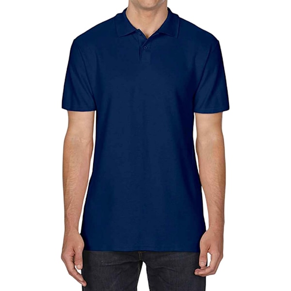 Gildan Unisex Adult Softstyle Polo Shirt 3XL Marinblå Navy 3XL