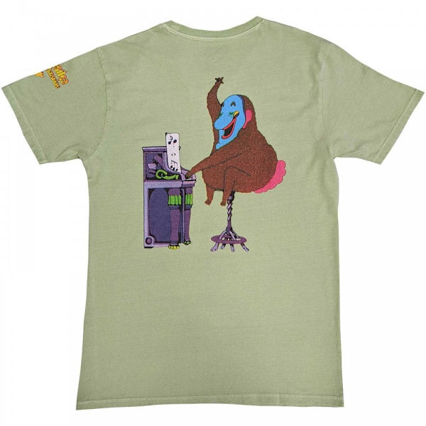 The Beatles Unisex Vuxen Gul Ubåt Magisk Piano Bak Prin Green M
