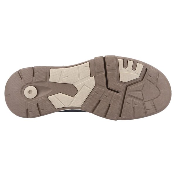 Hush Puppies herr Fletcher läderskor 7 UK marinblå/tan Navy/Tan 7 UK