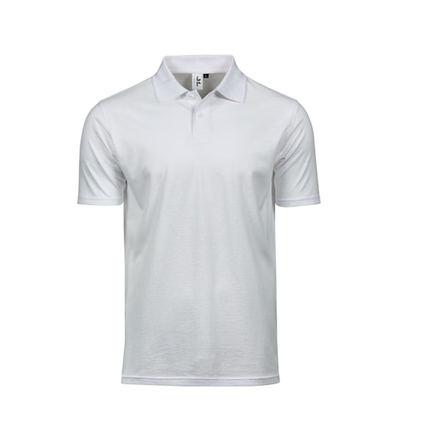 Tee Jays Power Polo-skjorta för män, S, vit White S