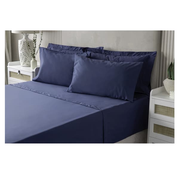 Belledorm Easycare Percale Plattformskjol Superking Navy Navy Superking