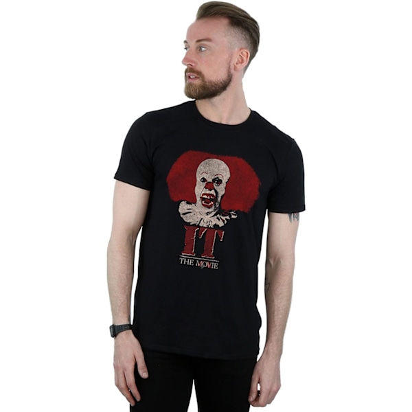 It Unisex Vuxen 1990 Pennywise Clown T-Shirt XL Svart/Röd/Kräm Black/Red/Cream XL