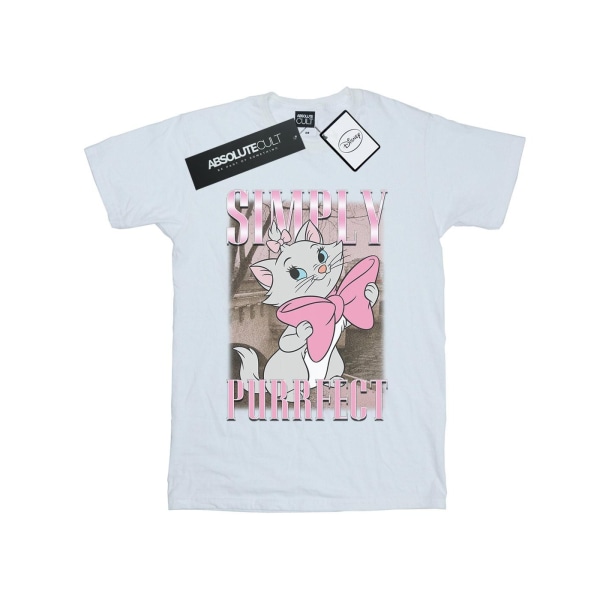 Disney Boys Aristocats Marie Simply Purrfect Homage T-shirt 12- White 12-13 Years