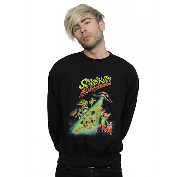 Scooby Doo Herr The Alien Invaders Sweatshirt M Svart Black M