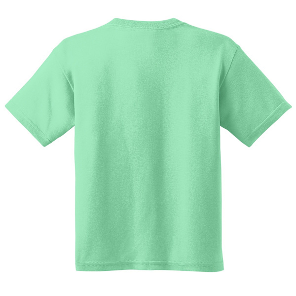 Gildan Youth Unisex Heavy Cotton T-Shirt M Mint Green Mint Green M