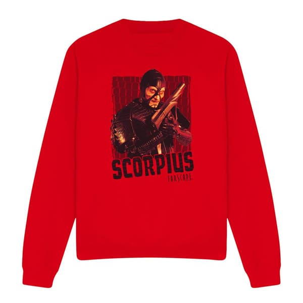 Farscape Unisex Vuxen Scorpius Sweatshirt M Röd Red M