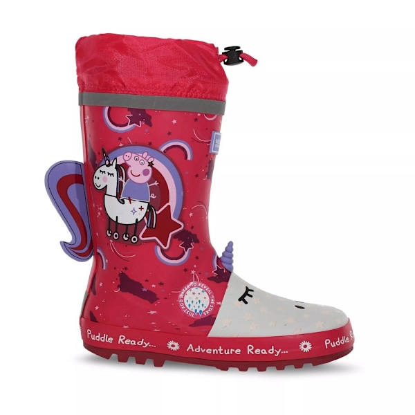 Regatta Barn/Barn Unicorn Greta Gris Wellington Boots 10 UK Winterberry 10 UK Child