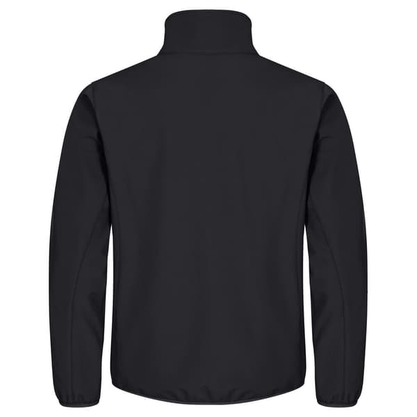 Clique Klassisk Softshelljacka för män S Svart Black S