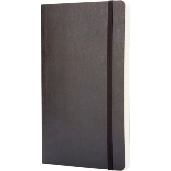 Moleskine Classic Pocket Soft Cover Ruled Notebook One Size Sol Solid Black One Size