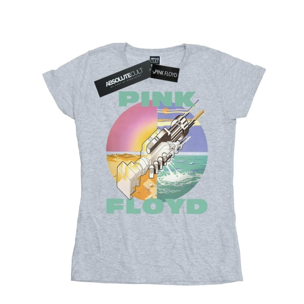 Pink Floyd dam/dam önskar att du var här T-shirt i bomull L Sp Sports Grey L