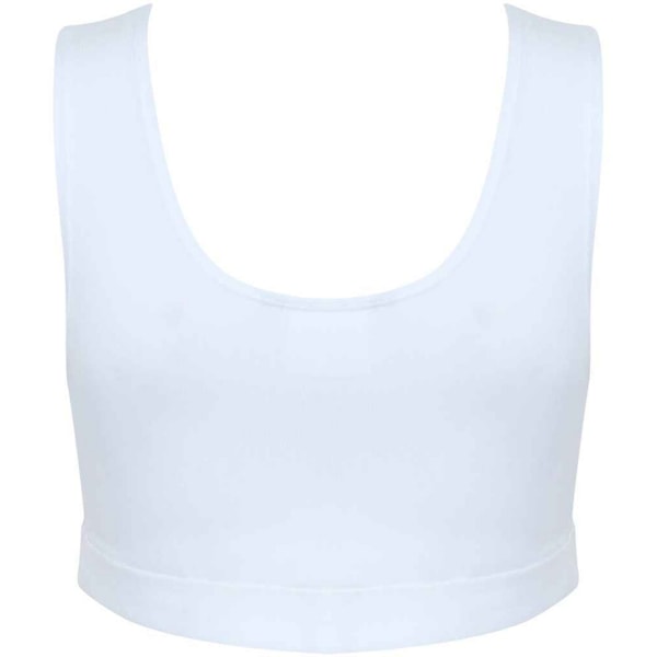 SF Dam/Dam Fashion Crop Top S Vit/Vit White/White S