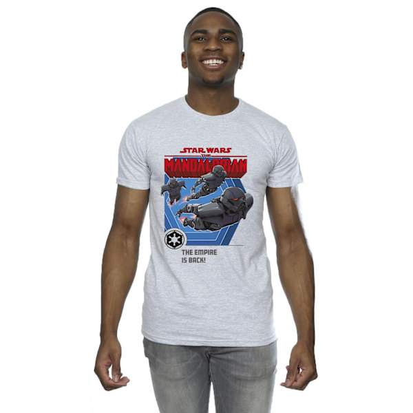 Star Wars The Mandalorian Empire Is Back T-shirt XL Sports - Herr Sports Grey XL
