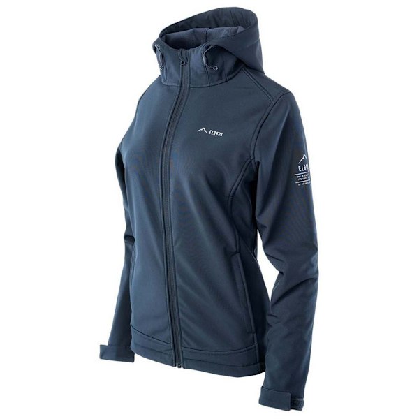 Elbrus Womens/Ladies Melba II Soft Shell Jacka M Total Eclipse Total Eclipse M